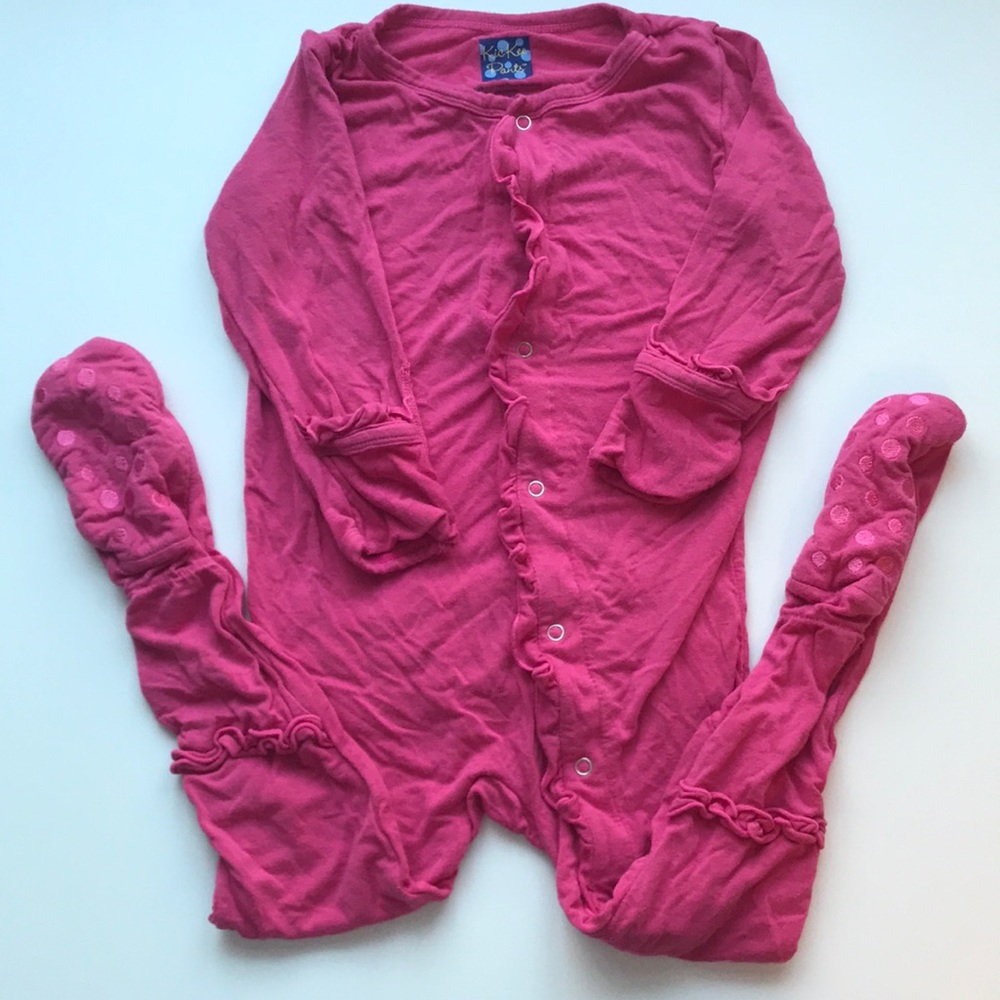 Kickee Pants Ruffle Footie Pajamas